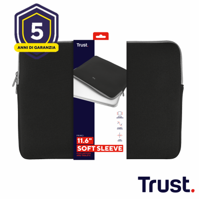 PRIMO SOFT SLEEVE FOR 11.6  - BLACK