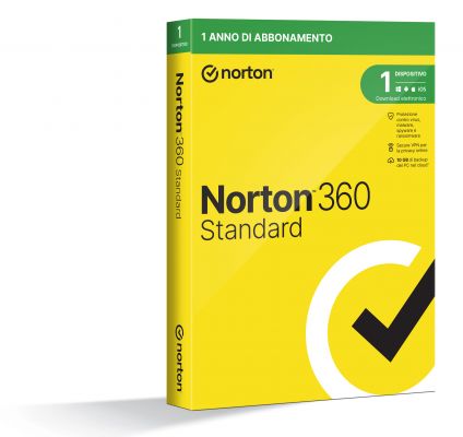 NORTON 360 STANDARD 2023 - 1 DEVICE 1 YEAR- 10GB