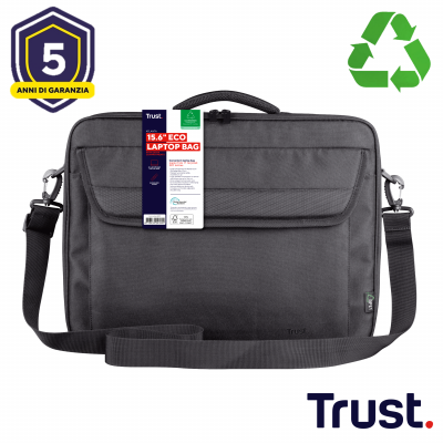 TRUST ATLANTA CARRY BAG FOR 15.6  LAPTOPS ECO