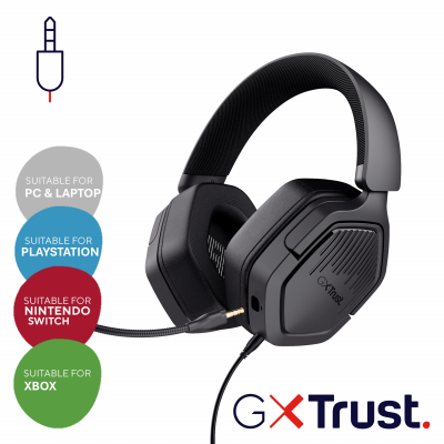 GXT492 CARUS HEADSET BLK