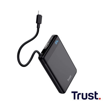 FIERA 10.000 POWERBANK FIXED CABLE