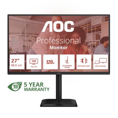 27  16:9 IPS 1920X1080 120HZ HDMI DP HUB USB