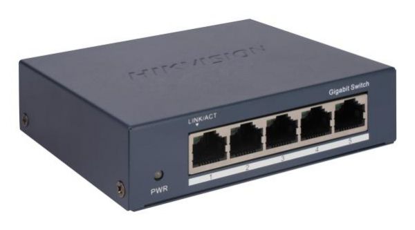 5  Gigabit RJ45 ports, Desktop Steel Case