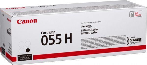 055H BK - CARTUCCIA NERO, DURATA 7.600 PAG.