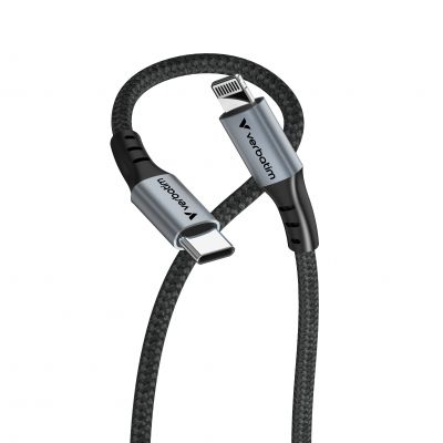 VERBATIM SYNC CHARGE CABLE USB-C TO LIGHTNING 1,2M