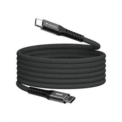 VERBATIM SYNC CHARGE USB-C 60W MAGNETIC 1,2M BLACK