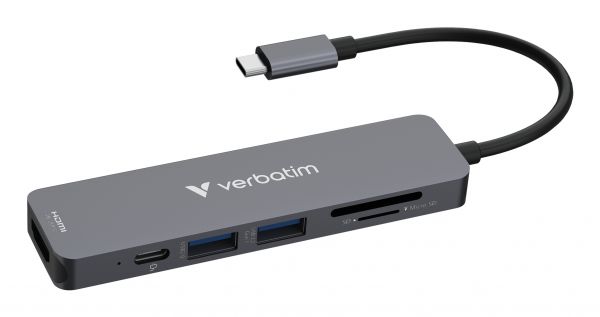 USB-C ESSENTIALS MULTIPORT HUB 6PORT + CARD READER