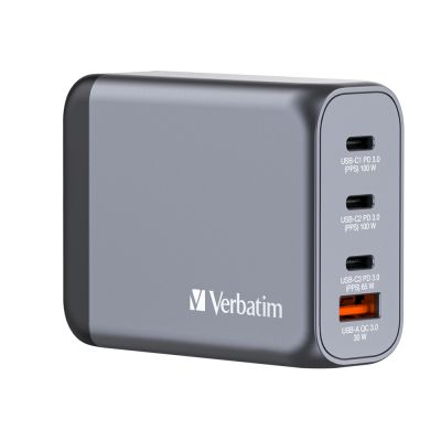 VERBATIM GNC-100 GAN CHARGER 100W