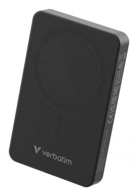 VERBATIM POWERBANK MAGNETIC WIRELESS 10000MAH