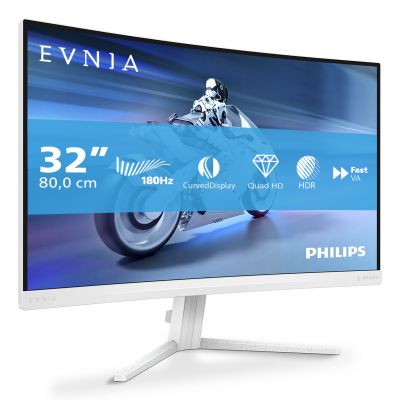 31,5 16:9 FAST VA WLED 2560X1440 180HZ HDMI DP