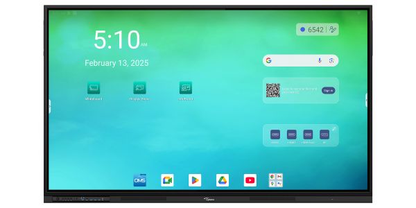 75 -ANDROID 14 4k 8/64gb google edla touch 2x20W