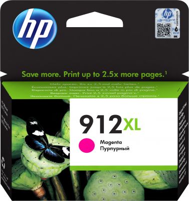 HP 912XL HIGH YIELD MAGENTA ORIGINAL INK CARTRIDGE