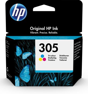 HP 305 TRI-COLOR ORIGINAL INK CART.