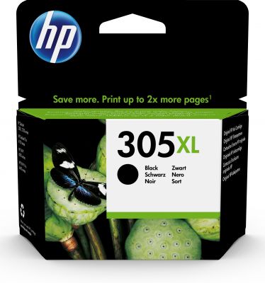 HP 305XL HIGH YIELD BLACK ORIGINAL INK CARTR