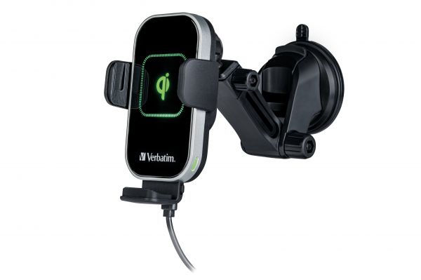 VERBATIM SUPPORTO AUTO + CARICABATERIE WIRELESS