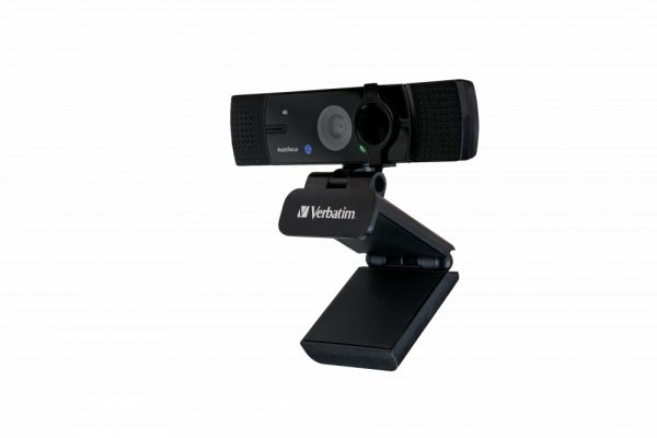 VERBATIM WEBCAM 4K AUTOFOCUS + DUAL MICROP 360