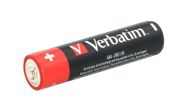 VERBATIM BATTERIE ALKALINE AAA MINISTILO 10PZ