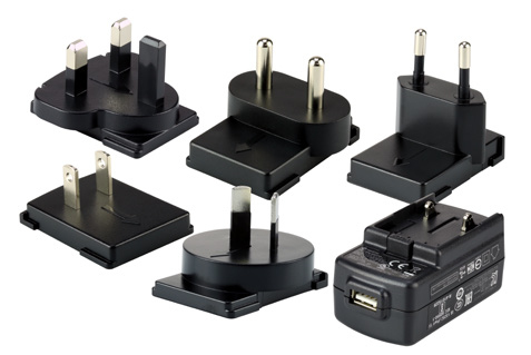 KIT 5 PLUGS PER EDA 5V/2A, ROW