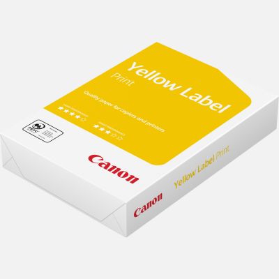 CONFEZIONE DA 5 RISME CARTA YELLOW LABEL PRINT FOR