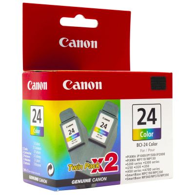 *BCI-24 CL DOPPIA SERB. COLORE CANON S300/S200/I3