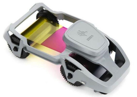 RIBBON,COLOR-YMCKO,58MMX99M,200 IMAGES ZC100/ZC300