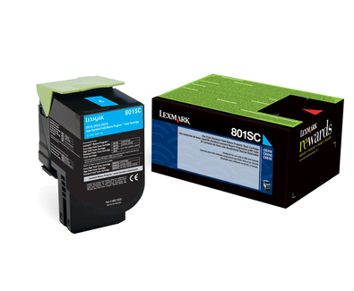 TONER LEXMARK CIANO PER CX3X CX4X CX5X DA 2K