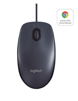 B100 OPTICAL USB MOUSE FOR BUS - BLACK - BLK BOX