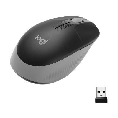 M190 FULL-SIZE WIRELESS MOUSE - MID GREY - EMEA