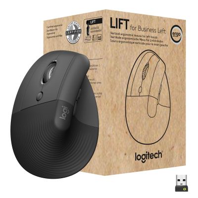 LIFT VERTICAL ERGONOMIC MOUSE FOR BUSINESS, LEFT