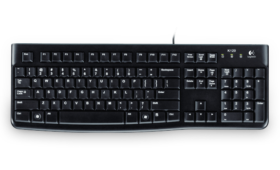 LOGITECH KEYBOARD K120 FOR BUS - BLK - ITA - USB