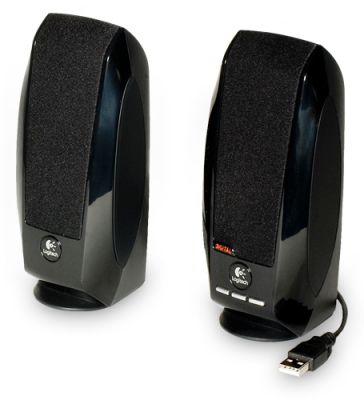 LOGITECH SPEAKERS S150 2.0 - BLACK - USB