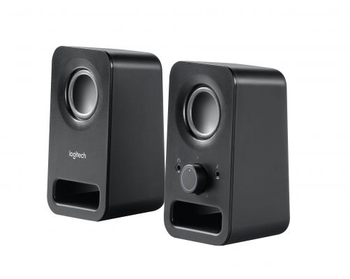LOGITECH Z150 MULTIMEDIA SPEAKERS - MIDNIGHT BLACK