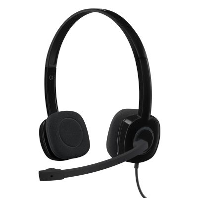LOGITECH STEREO HEADSET H151 - ANALOG  - ONE PLUG