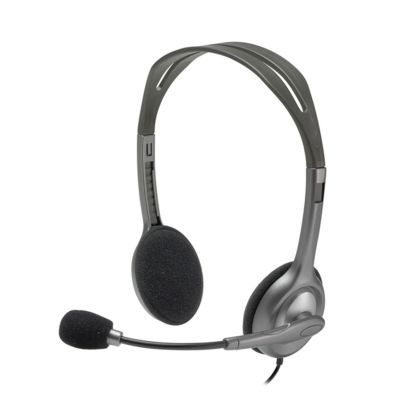LOGITECH STEREO HEADSET H111 - ANALOG  - ONE PLUG