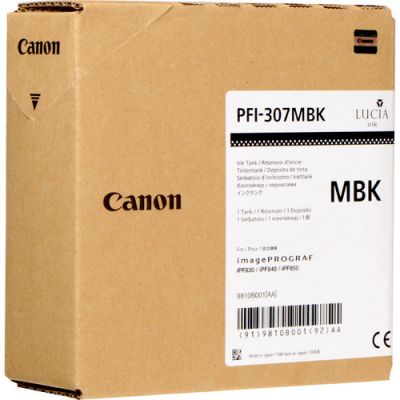 PFI-307MBK SERBATOIO MATT NERO (330 ML)