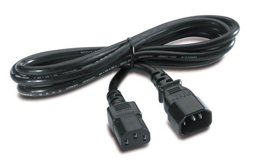 CAVO ALIM.PC M F APC PWR CORD 10A C13 TO C14 2.5M