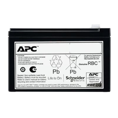 APC REPLACEMENT BATTERY CARTRIDGE, VRLA, 9AH, 72V