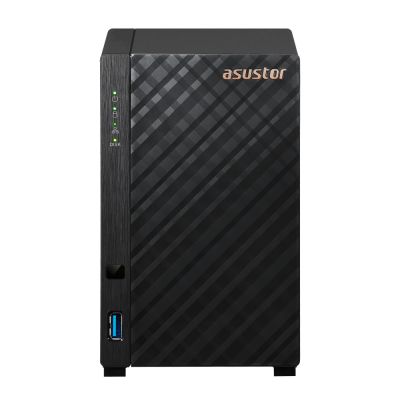 ASUSTOR NAS 2 BAIE REALTEK RTD1619B, 1GB