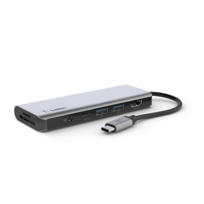 ADATTAT0RE HUB USB-C 7 IN 1 PD HDMI 3,5MM SD