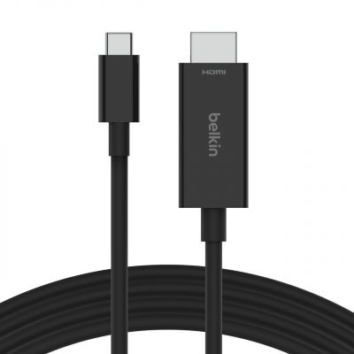 CAVO DA USB-C A HDMI 2.1 - 2MT - NERO