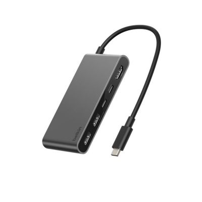 CONNECT 5-IN-1 USB-C HUB WITH DUAL USB-C PORTS