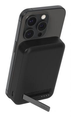 10K QI2 MAGSAFE POWERBANK WITH KICKSTAND BLACK