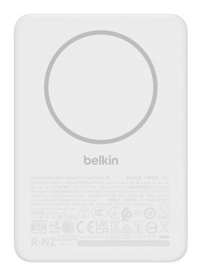 BOOSTCHARGE, SLIM, 5K MAGNETIC 7.5W, WHITE