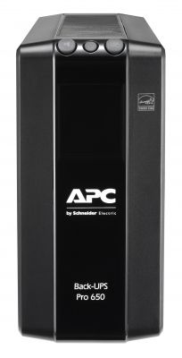 BACK UPS PRO BR 650VA, 6 OUTLETS,AVR,LCD INTERFACE