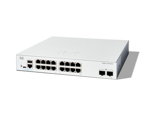 CATALYST 1300 16-PORT GE, 2X1G SFP
