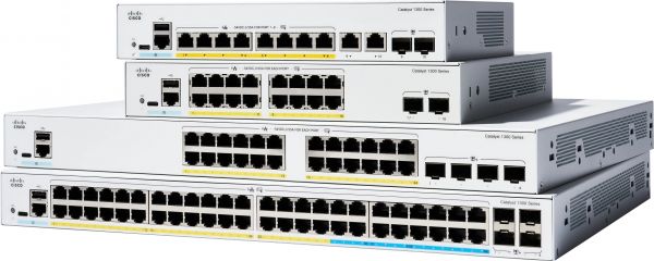 CATALYST 1300 24-PORT GE, FULL POE, 4X1G SFP