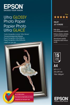 ULTRA GLOSSY PHOTO PAPER - A4 - 15 SHEETS