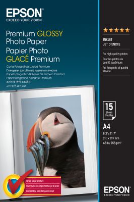 CARTA FOTOGRAFICA LUCIDA - A4 - 15 FOGLI