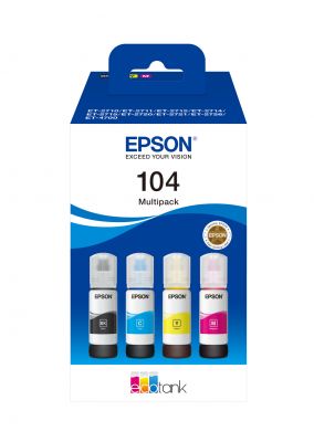 FLACONI INCHIOSTO - SERIE 104 - MULTIPACK