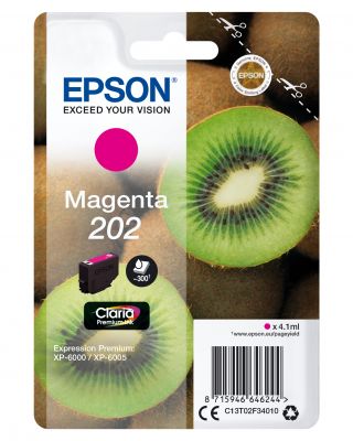 CARTUCCIA 202 - SERIE KIWI MAGENTA - 300P/4,1ML